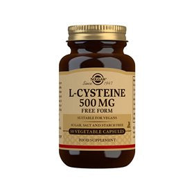 Se Solgar L-Cystein 500 mg aminosyre - 30 kap. DATOVARE 05/2025 ✔ Kæmpe udvalg i  KopK - Køb online på udsalg og tilbud lige nu ✔ Hurtig levering: 1 - 2 Hverdage samt billig fragt - Varenummer: HG-25904-1 og barcode / Ean: 0033984009608 på lager - Udsalg på Sundhed > > Spar op til 61% - Over 1354 design mærker på udsalg