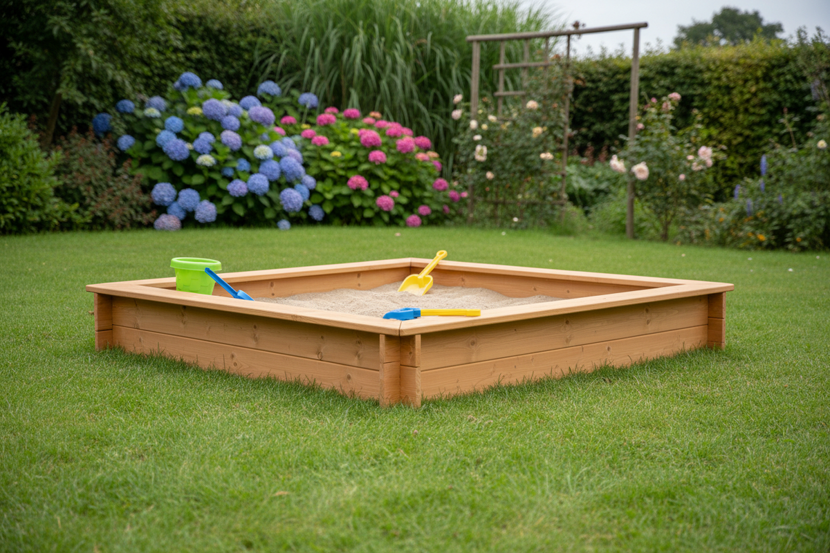 Se Nordic Play - Sandkasse 150x150 cm, Lærketræ, Ubehandlet ❤ Kæmpe udvalg i Nordic Play - Køb online på udsalg og tilbud lige nu ❤ Lav fragtpris og hurtig levering - Varenummer: Bolig&Haven-36523120820375 og barcode / Ean: 5705858725680 på lager - Udsalg på Op til 61% rabat - Mere end 2.739 populære mærker på tilbud