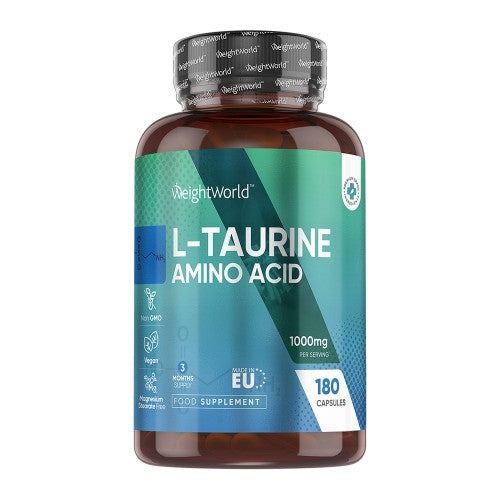 Se Taurin Kapsler ✔ Kæmpe udvalg i WeightWorld - Køb online på udsalg og tilbud lige nu ✔ Billig fragt og hurtig levering - Varenummer: WeightWorld-49019 og 5056128126578 på lager - Udsalg på Aminosyrer Spar helt op til 57% - Udsalg på produkter fra mere end 2.739 mærker