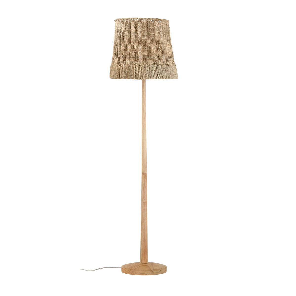 Kakasi gulvlampe i naturfarvet rattan med flettet skærm fra Creative Collection