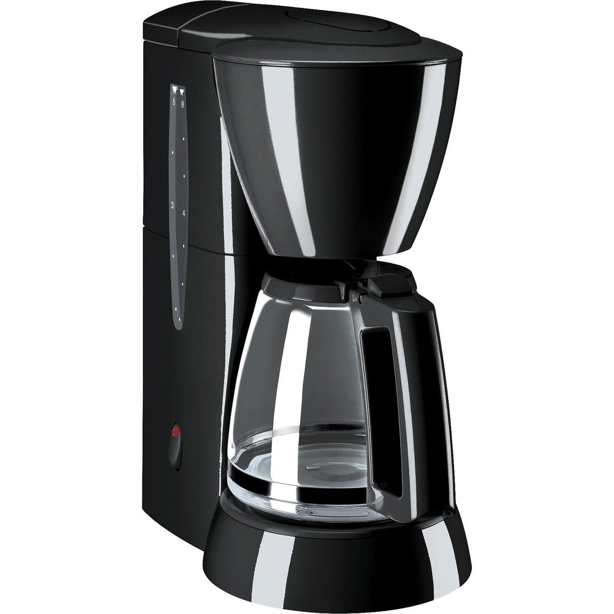 Sort Melitta Single5 kaffemaskine med slankt og enkelt design