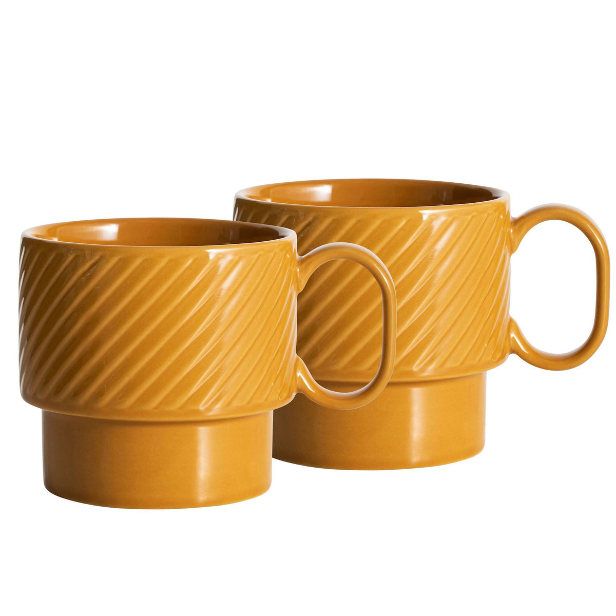 To gule Sagaform Coffee & More tekrus designet i samarbejde med Margot Barolo