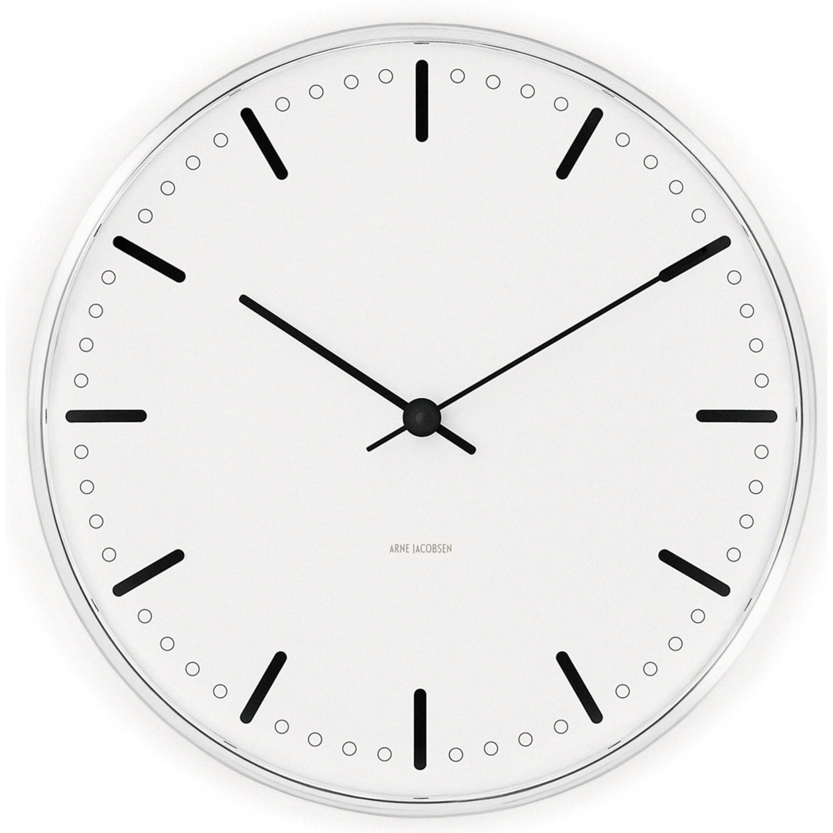Arne Jacobsen City Hall vægur med diameter på 21 cm