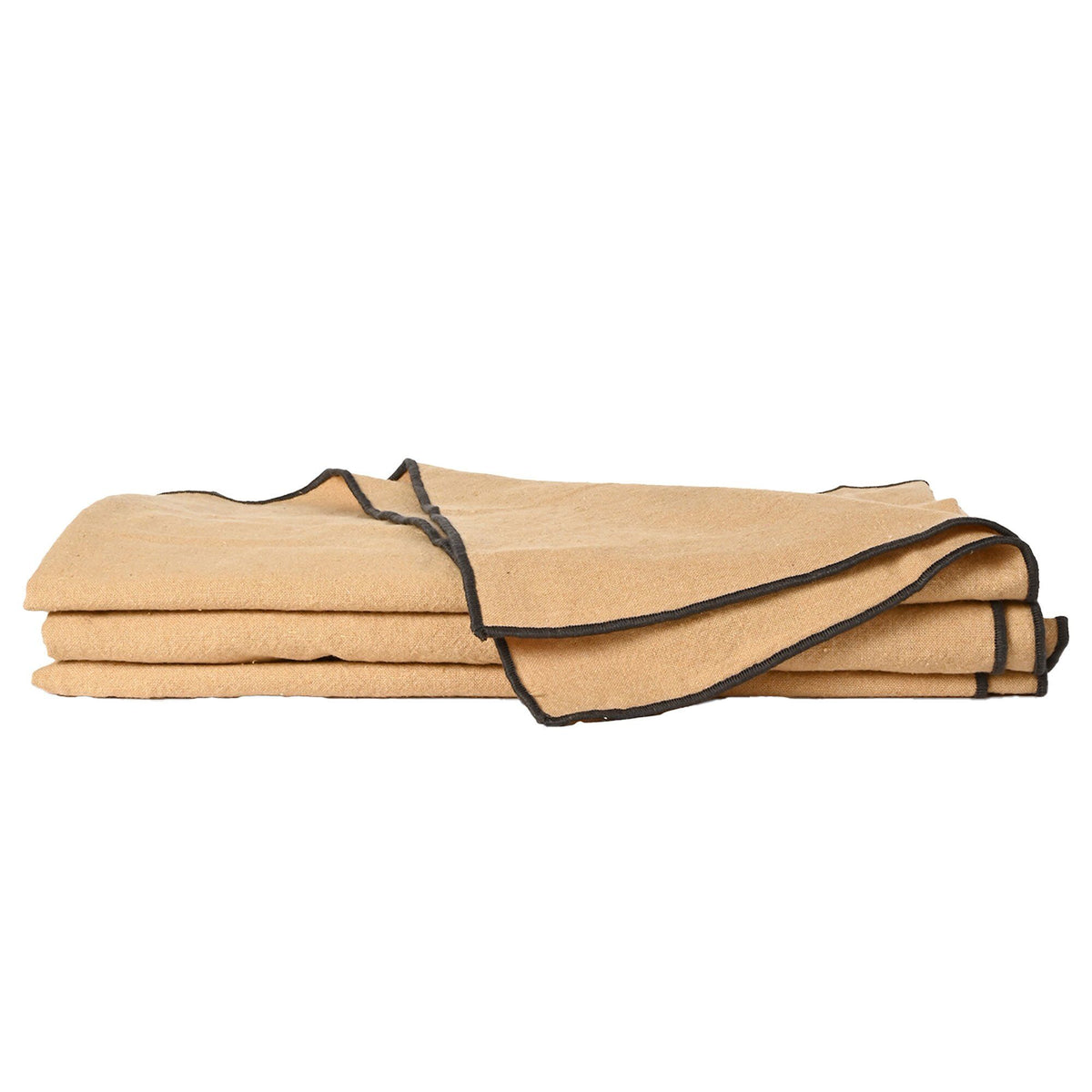 Sagaform Edith dug i beige af genbrugsbomuld og polyester, 280 x 150 cm