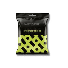 Lakritsfabriken Sweet Liquorice, sød lakrids med blød og afrundet smag