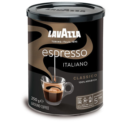 Se Lavazza Espresso Italiano espressomalet kaffe, 250 g ✔ Kæmpe udvalg i Lavazza ✔ Meget billig fragt og hurtig levering: 1 - 2 hverdage - Varenummer: KTO-1287 og barcode / Ean: '8000070012875 på lager - Udsalg på Kaffe Spar op til 52% - Over 1124 kendte brands på udsalg