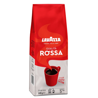 Se Lavazza Qualità Rossa filterkaffe, 340 g ✔ Kæmpe udvalg i Lavazza ✔ Meget billig fragt og hurtig levering: 1 - 2 hverdage - Varenummer: KTO-3112 og barcode / Ean: '8000070024083 på lager - Udsalg på Kaffe Spar op til 67% - Over 1124 kendte brands på udsalg
