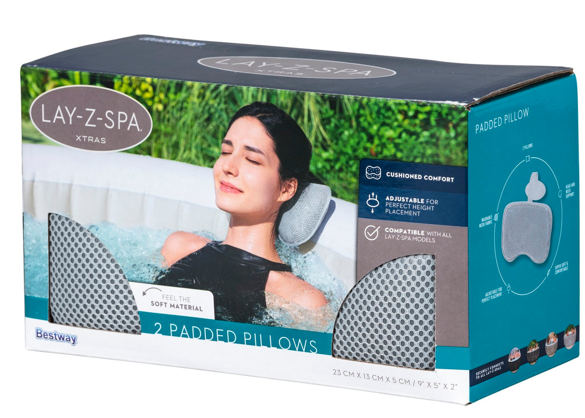 Se LAY-Z-Spa Polstret Pude (2 stk.) ✔ Kæmpe udvalg i Bestway - Køb online på udsalg og tilbud lige nu ✔ Billig fragt • Hurtig levering - Varenummer: MMAction-17860316 og 6941607310342 på lager - Udsalg på Lay-Z Spabade Op til 57% rabat - Mere end 2.739 populære mærker på tilbud