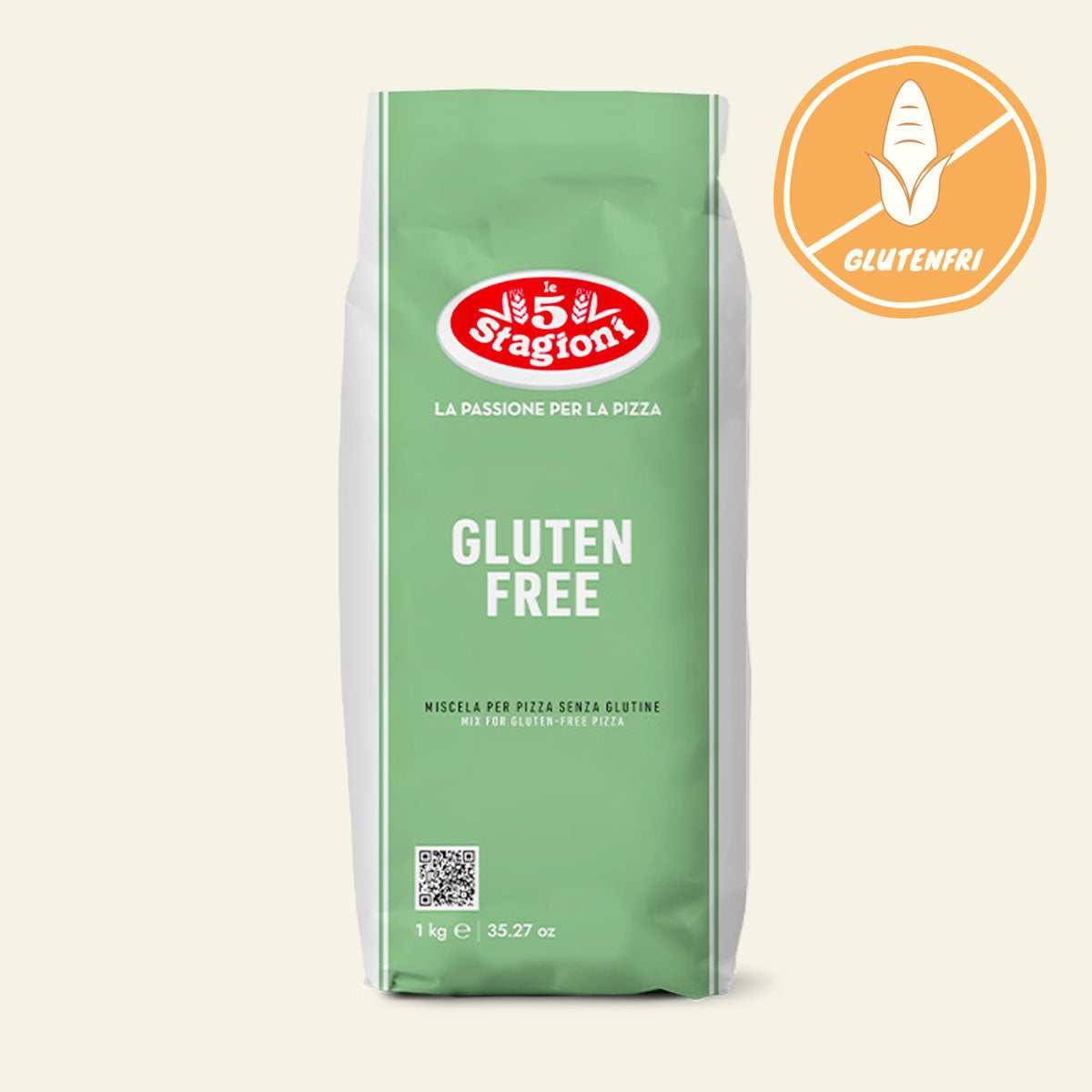 Le 5 Stagioni Gluten Free glutenfri melblanding til pizzadej