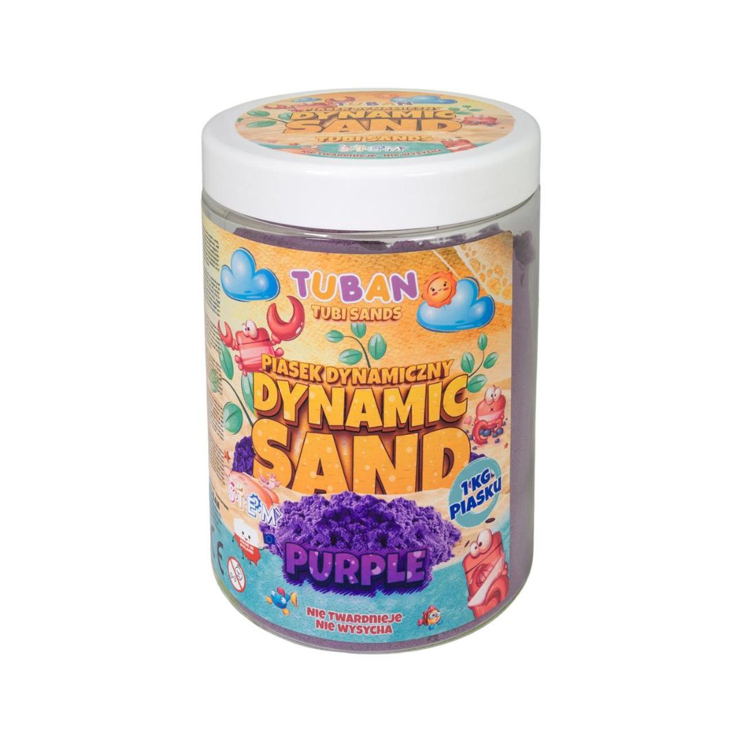 Lilla legesand Dynamic Sand fra Tuban, 1 kg, til sanseleg indendørs