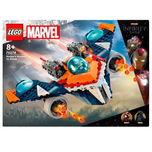 LEGO Marvel Rockets Warbird mod Ronan Sæt