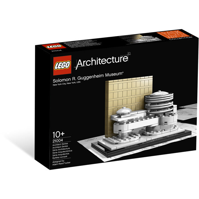 LEGO Architecture 21004 Solomon R. Guggenheim Museum, byggesæt med museumsbygning