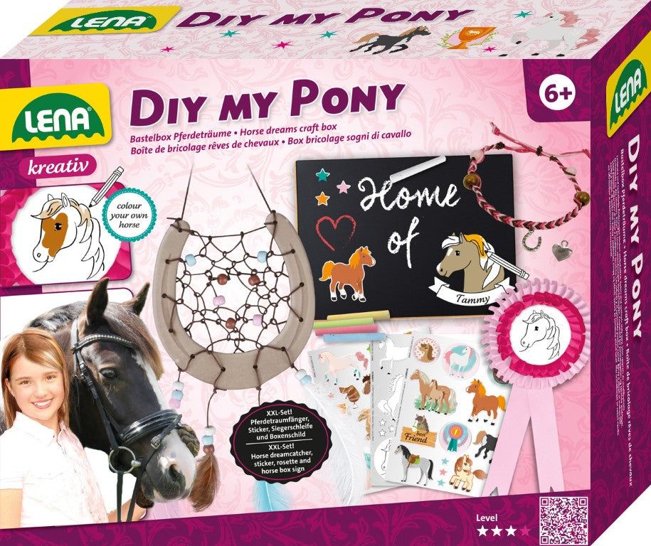 Se Lena DIY Min Pony hobbyboks til børn ✔ Kæmpe udvalg i Lena - Køb online på udsalg og tilbud lige nu ✔ Super billig fragt og lynhurtig levering - Varenummer: MMAction-18242705 og 4006942879601 på lager - Udsalg på Kreative sæt Op til 57% rabat - Over 1.329 mærker på online udsalg