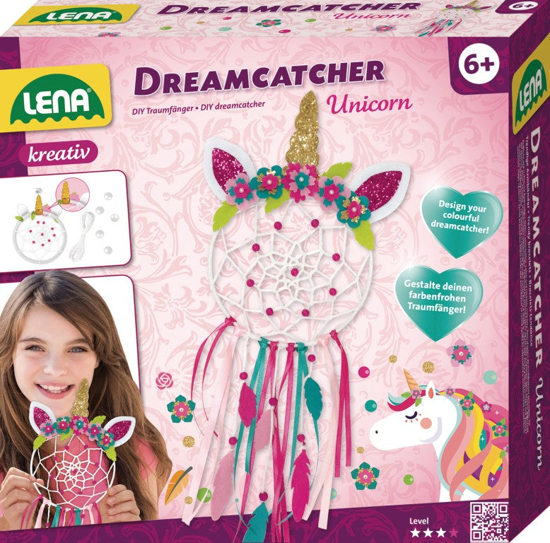 Se Lena Drømmefanger ''Unicorn/Enhjørning'' til børn ✔ Kæmpe udvalg i Lena - Køb online på udsalg og tilbud lige nu ✔ Billig fragt og hurtig levering - Varenummer: MMAction-18242701 og 4006942834204 på lager - Udsalg på Kreative sæt Spar helt op til 57% - Stort udsalg på over 739 mærker