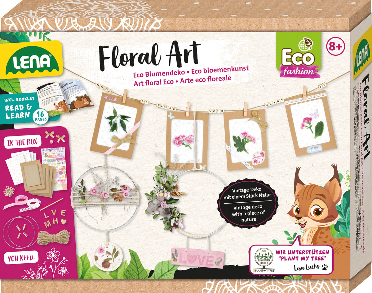 Se Lena Eco Floral Art sæt til børn ✔ Kæmpe udvalg i Lena - Køb online på udsalg og tilbud lige nu ✔ Billig fragt • Hurtig levering - Varenummer: MMAction-18242835 og 4006942892600 på lager - Udsalg på Kreativ Mode for børn Spar stort – op til 71% - Eksklusivt udsalg på over 2.739 mærker