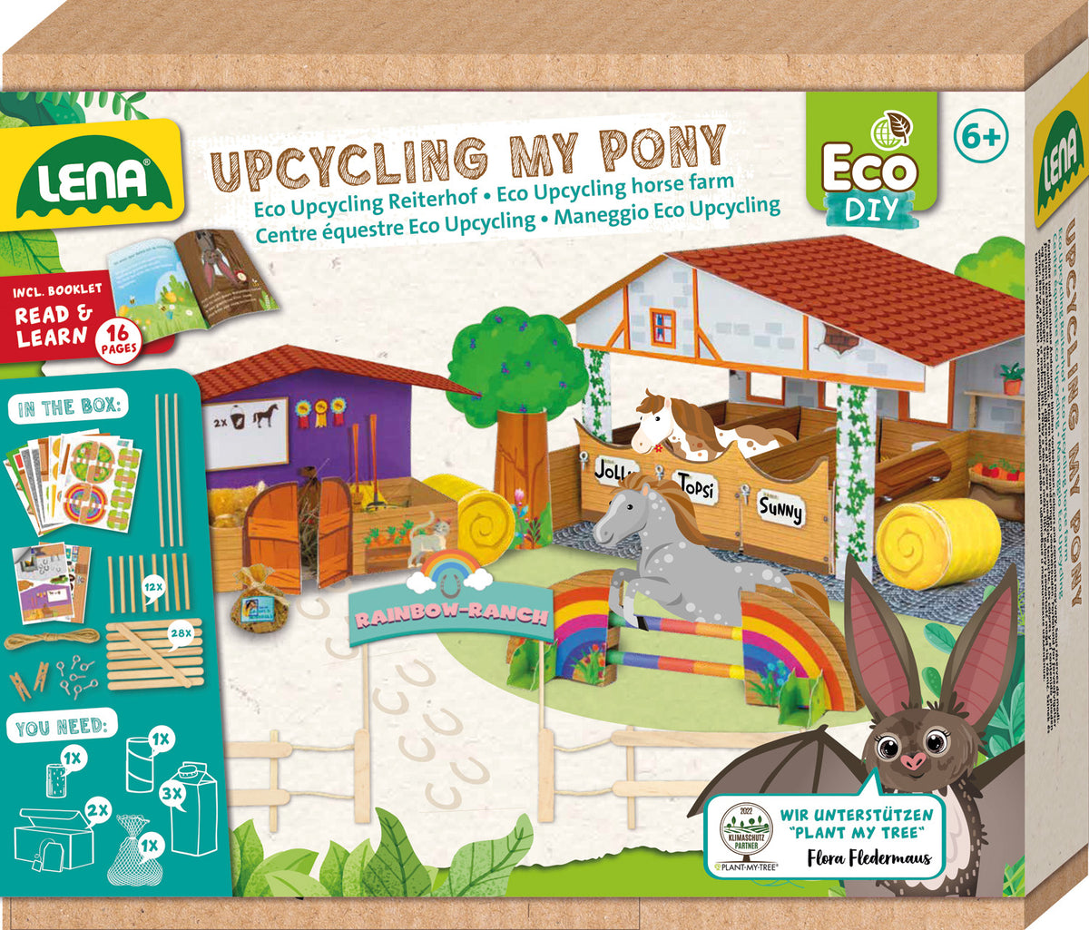 Se Lena Eco Upcycling My Pony sæt til børn ✔ Kæmpe udvalg i Lena - Køb online på udsalg og tilbud lige nu ✔ Billig fragt og hurtig levering - Varenummer: MMAction-18242836 og 4006942885909 på lager - Udsalg på Kreative Eco Upcycling sæt Få op til 67% i rabat - Shop blandt over 2.739 mærker