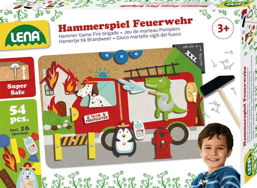 Se Lena Hammerspil Brandvæsen XXL 28 x 19,5 cm ✔ Kæmpe udvalg i Lena - Køb online på udsalg og tilbud lige nu ✔ Meget billig fragt og hurtig levering - Varenummer: MMAction-18265836 og 4006942878000 på lager - Udsalg på Kreative sæt Store besparelser – op til 77% - Store besparelser på over 2.281 mærker
