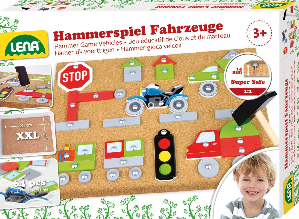Se Lena Hammerspil Køretøjer XXL 28 x 19,5 cm ✔ Kæmpe udvalg i Lena - Køb online på udsalg og tilbud lige nu ✔ Super billig fragt og lynhurtig levering - Varenummer: MMAction-18265826 og 4006942871506 på lager - Udsalg på Kreative sæt Store besparelser – op til 67% - Shop over 2.281 kendte mærker på udsalg