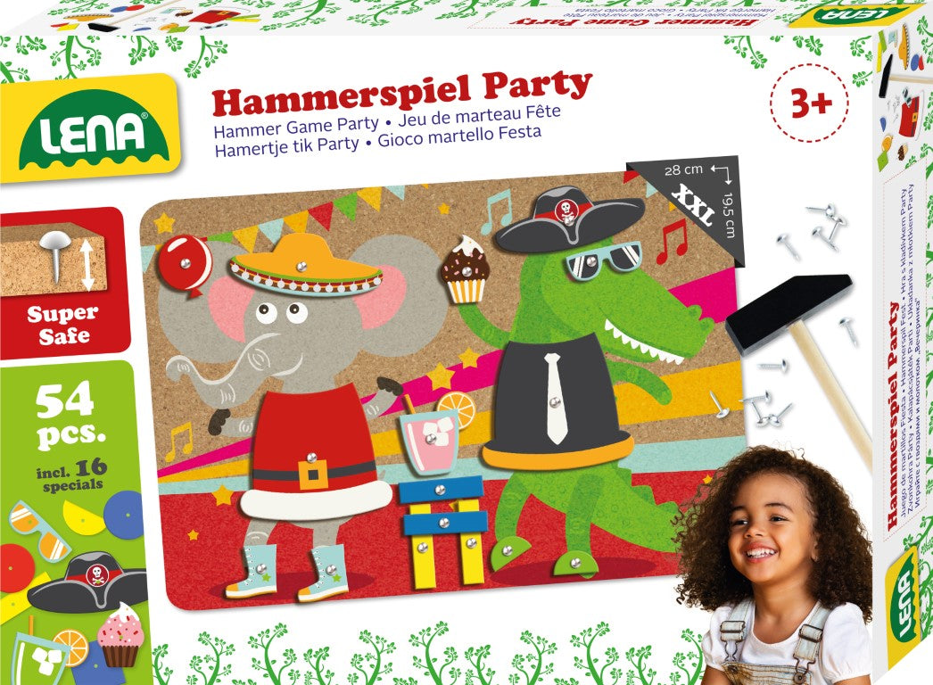 Se Lena Hammerspil Party XXL 28 x 19,5 cm ✔ Kæmpe udvalg i Lena - Køb online på udsalg og tilbud lige nu ✔ Billig fragt • Hurtig levering - Varenummer: MMAction-18265835 og 4006942877904 på lager - Udsalg på Kreative sæt Få op til 69% i rabat - Shop udsalg fra mere end 1.798 mærker