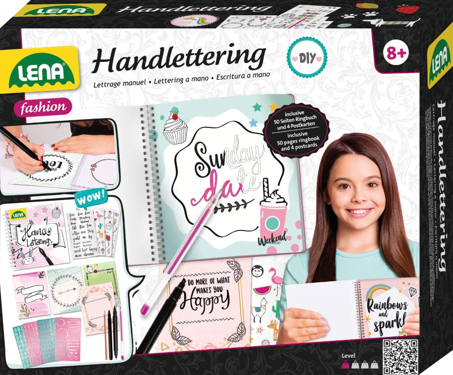 Se Lena Hand Lettering pakke ✔ Kæmpe udvalg i Lena - Køb online på udsalg og tilbud lige nu ✔ Lav fragtpris og hurtig levering - Varenummer: MMAction-18242334 og 4006942878406 på lager - Udsalg på Kreative sæt Spar helt op til 73% - Kæmpe udsalg på over 739 mærker