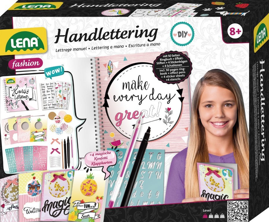 Se Lena Hand Lettering Stor pakke ✔ Kæmpe udvalg i Lena - Køb online på udsalg og tilbud lige nu ✔ Lav fragtpris og hurtig levering - Varenummer: MMAction-18242335 og 4006942878505 på lager - Udsalg på Kreative sæt Op til 63% rabat - Mere end 1.329 populære mærker på udsalg