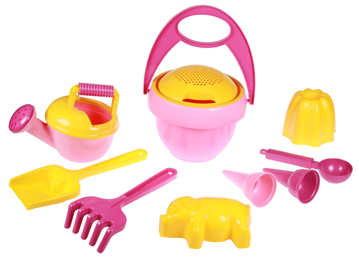 Se Lena Happy Sandsæt Pink, 10 dele ✔ Kæmpe udvalg i Lena - Køb online på udsalg og tilbud lige nu ✔ Meget billig fragt og hurtig levering - Varenummer: MMAction-18205421 og 4006942702909 på lager - Udsalg på Legetøj til Sandkassen Spar helt op til 57% - Kæmpe udsalg på over 739 mærker