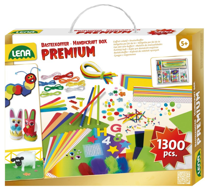 Se Lena Jumbo Handicraft Box Premium ✔ Kæmpe udvalg i Lena - Køb online på udsalg og tilbud lige nu ✔ Super billig fragt og lynhurtig levering - Varenummer: MMAction-18242663 og 4006942878901 på lager - Udsalg på Kreative sæt Spar helt op til 57% - Over 739 kendte mærker på udsalg