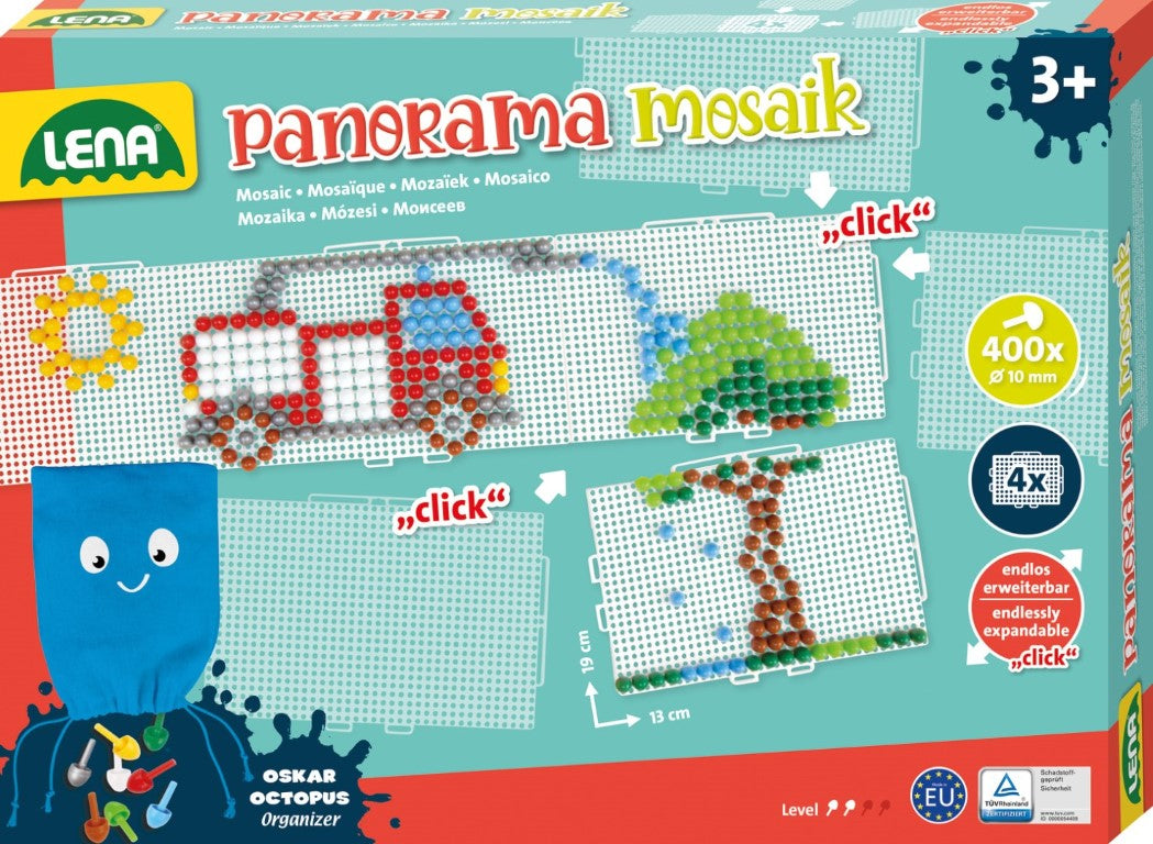 Se Lena Mosaik Perlesæt panoramabillede XL Farve 400 stk. 10mm ✔ Kæmpe udvalg i Lena - Køb online på udsalg og tilbud lige nu ✔ Hurtig levering til lave fragtpriser - Varenummer: MMAction-18235617 og 4006942878307 på lager - Udsalg på Mosaic / Perler for børn Store besparelser – op til 77% - Et af Danmarks største udvalg – 2.739+ mærker