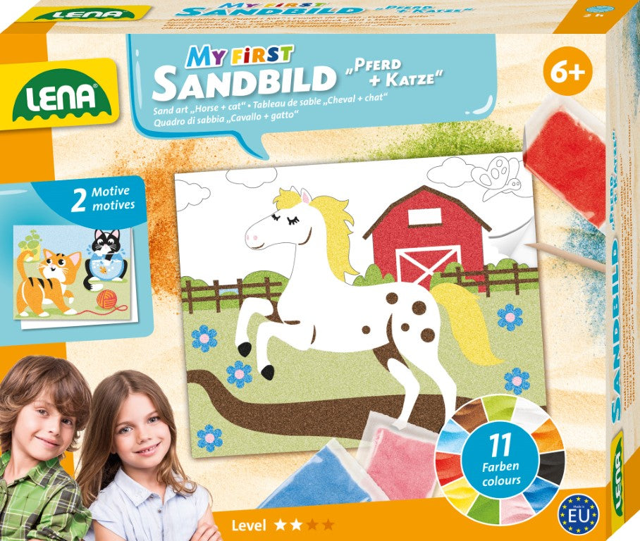 Se LENA Sand Kunst sæt til børn - Dyr ✔ Kæmpe udvalg i Lena - Køb online på udsalg og tilbud lige nu ✔ Lav fragtpris og hurtig levering - Varenummer: MMAction-18242670 og 4006942879205 på lager - Udsalg på Maling og Tegning Spar stort – op til 71% - 2.739+ mærker samlet til lave priser