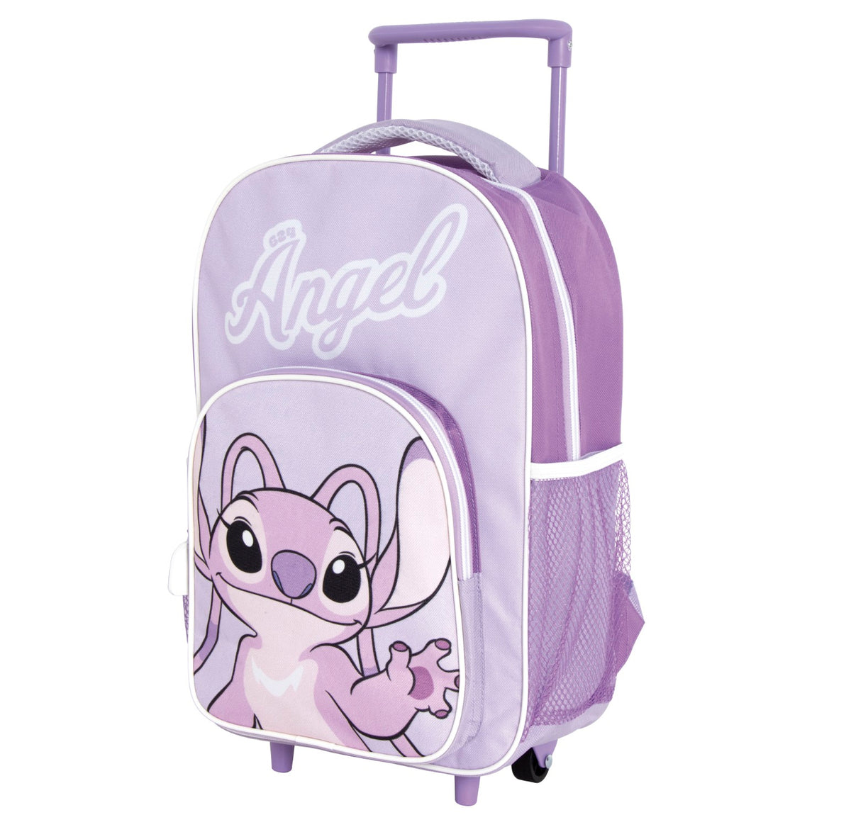 Arditex Lilo og Stitch Angel børnekuffert, der også er trolley og rygsæk