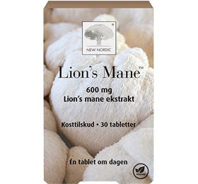 Se New Nordic Lion's Mane 600 mg. 30 tab. ✔ Kæmpe udvalg i  New Nordic - Køb online på udsalg og tilbud lige nu ✔ Hurtig levering: 1 - 2 Hverdage samt billig fragt - Varenummer: HG-45215 og barcode / Ean: 5021807010493 på lager - Udsalg på Sundhed > New Nordic > Søvn Spar op til 62% - Over 1354 design mærker på udsalg