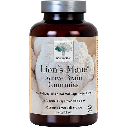 Se Lions Mane Active Brain Gummies 60 stk ✔ Kæmpe udvalg i New Nordic - Køb online på udsalg og tilbud lige nu ✔ Hurtig levering til lave fragtpriser - Varenummer: Helsegrossisten-45287 og 5021807014279 på lager - Udsalg på Sundhed > Zink > Hjerne & hjerte Spar helt op til 73% - Stort udsalg på over 739 mærker