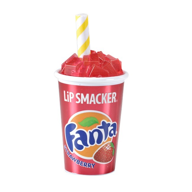 Lip Smacker læbepomade i smagen Fanta Strawberry Cup