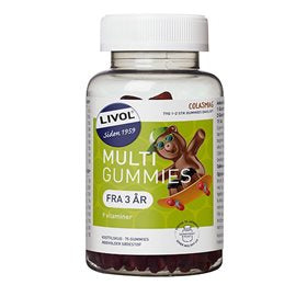 Se Livol Multi gummies Cola 75 gummies. ✔ Kæmpe udvalg i Livol - Køb online på udsalg og tilbud lige nu ✔ Hurtig levering til lave fragtpriser - Varenummer: Helsegrossisten-53709 og 7070866030995 på lager - Udsalg på Mineraler > Orkla Care A/S > Spar stort – op til 53% - Eksklusivt udsalg på over 2.739 mærker