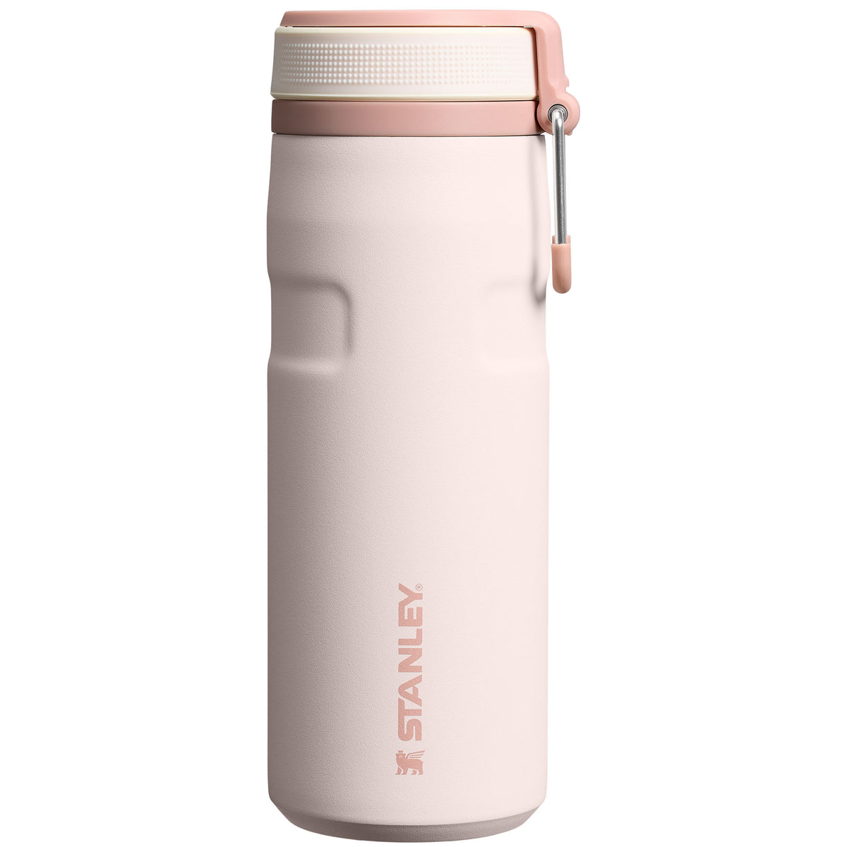 Stanley Iceflow Twist Flip termoflaske på 0,47 liter i farven rose quartz