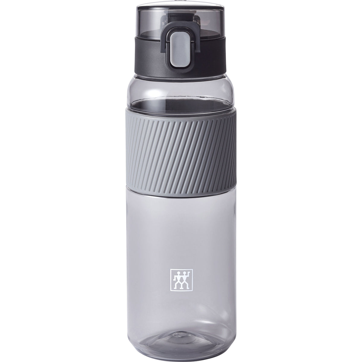 Grå Zwilling Bottle vandflaske i tritan, 680 ml, med sikkerhedslås