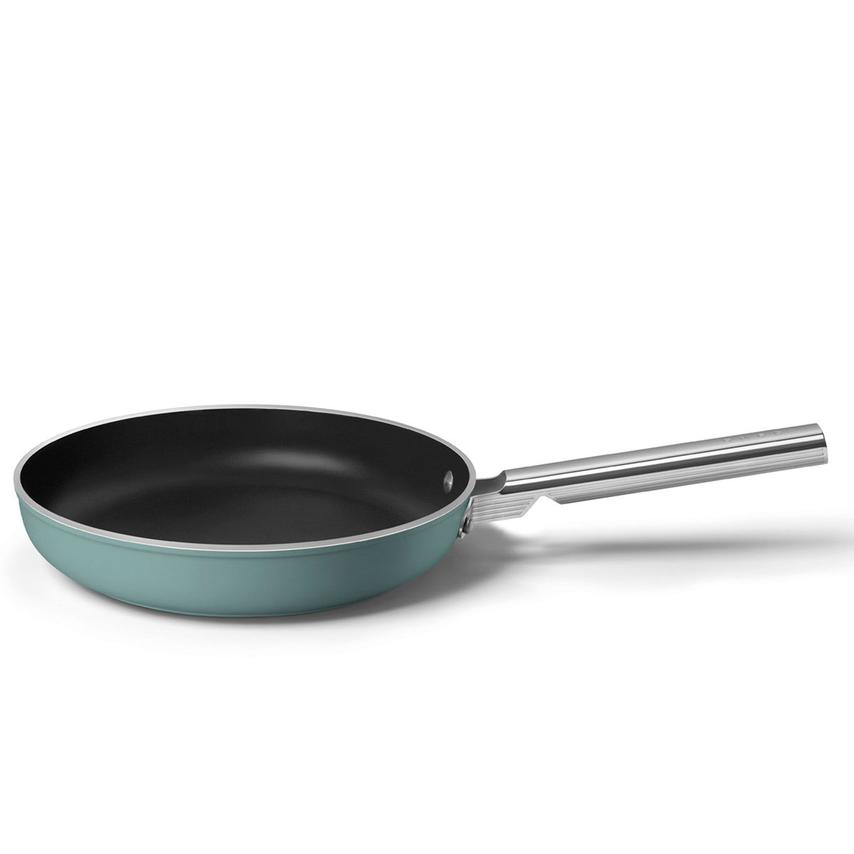 Smeg stegepande i dyb grøn farve emerald green, 28 cm
