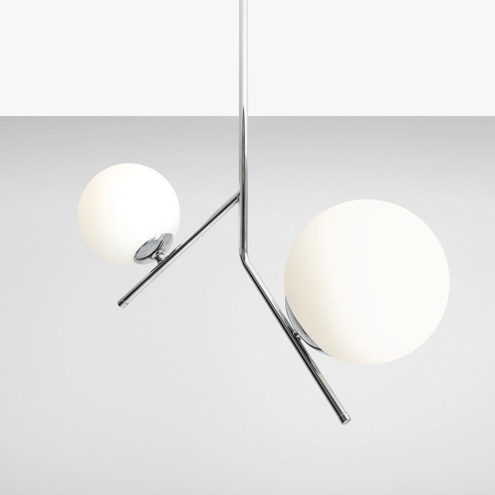 Se Arts - Loftlampe i krom og hvidt glas ❤ Kæmpe udvalg i 3-nordic - Køb online på udsalg og tilbud lige nu ❤ Billig fragt og hurtig levering - Varenummer: 3-nordic-3290 og barcode / Ean: på lager - Udsalg på Lamper - Loftlamper - pendler - Plafond lamper & lysekroner Op til 57% rabat - Kendte mærker på udsalg – over 1.329 brands