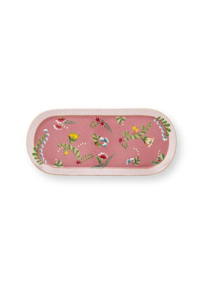 Se tilbud på Cake Tray La Majorelle Pink 33.3x15.5cm! Billigt udsalg på Pip Studio. Køb online nu! Hurtig levering, billig fragt. Varenummer: CADEC-51.018.125. Spar op til 67%.