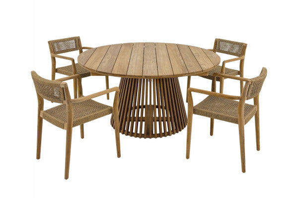 Se Luna Manja Teak havemøbelsæt m/4 stole - Ø150 cm ❤ Kæmpe udvalg i KERNETEAK - Køb online på udsalg og tilbud lige nu ❤ Billig fragt • Hurtig levering - Varenummer: Havemøbelland-DK4073 - Udsalg på HAVEMØBELSÆT - Teak havemøbelsæt Få op til 63% i rabat - Find over 1.798 brands på udsalg