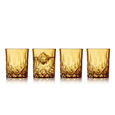 Se Lyngby Glas - Sorrento Whiskyglas 32 cl 4 stk. Amber ❤ Stort online udvalg i Lyngby Glas ❤ Meget billig fragt og hurtig levering: 1 - 2 hverdage - Varenummer: RKTK-LG27735 og barcode / Ean: '5722000277354 på lager - Udsalg på Spar op til 51% - Over 1312 kendte brands på udsalg