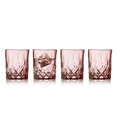 Se Lyngby Glas - Sorrento Whiskyglas 32 cl 4 stk. Pink ❤ Stort online udvalg i Lyngby Glas ❤ Meget billig fragt og hurtig levering: 1 - 2 hverdage - Varenummer: RKTK-LG27734 og barcode / Ean: '5722000277347 på lager - Udsalg på Spar op til 52% - Over 1312 kendte brands på udsalg