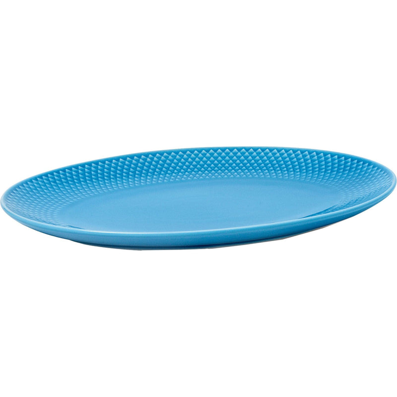 Se Lyngby Porcelæn Rhombe serveringsfad, oval, blå ✔ Kæmpe udvalg i Lyngby Porcelæn ✔ Meget billig fragt og hurtig levering: 1 - 2 hverdage - Varenummer: KTO-201954 og barcode / Ean: &