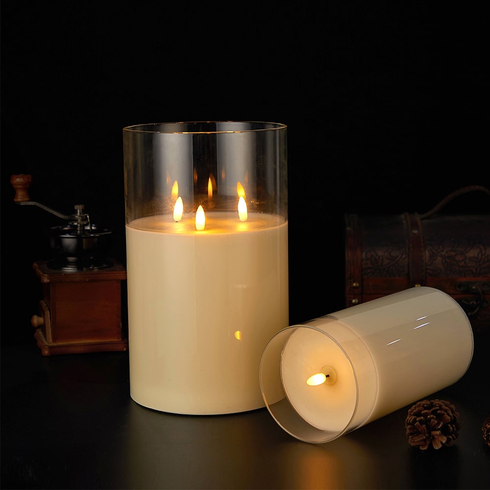 Se LED Stearinlys med 3 flammer -1 stk. - Ø15 x 25 cm - Guld Grå eller Hvid - Hvid ✔ Kæmpe udvalg i Satana - Køb online på udsalg og tilbud lige nu ✔ Meget billig fragt og hurtig levering - Varenummer: Satana-1383416 på lager - Udsalg på Personlig pleje > Op til 57% rabat - Kendte mærker på udsalg – over 1.329 brands