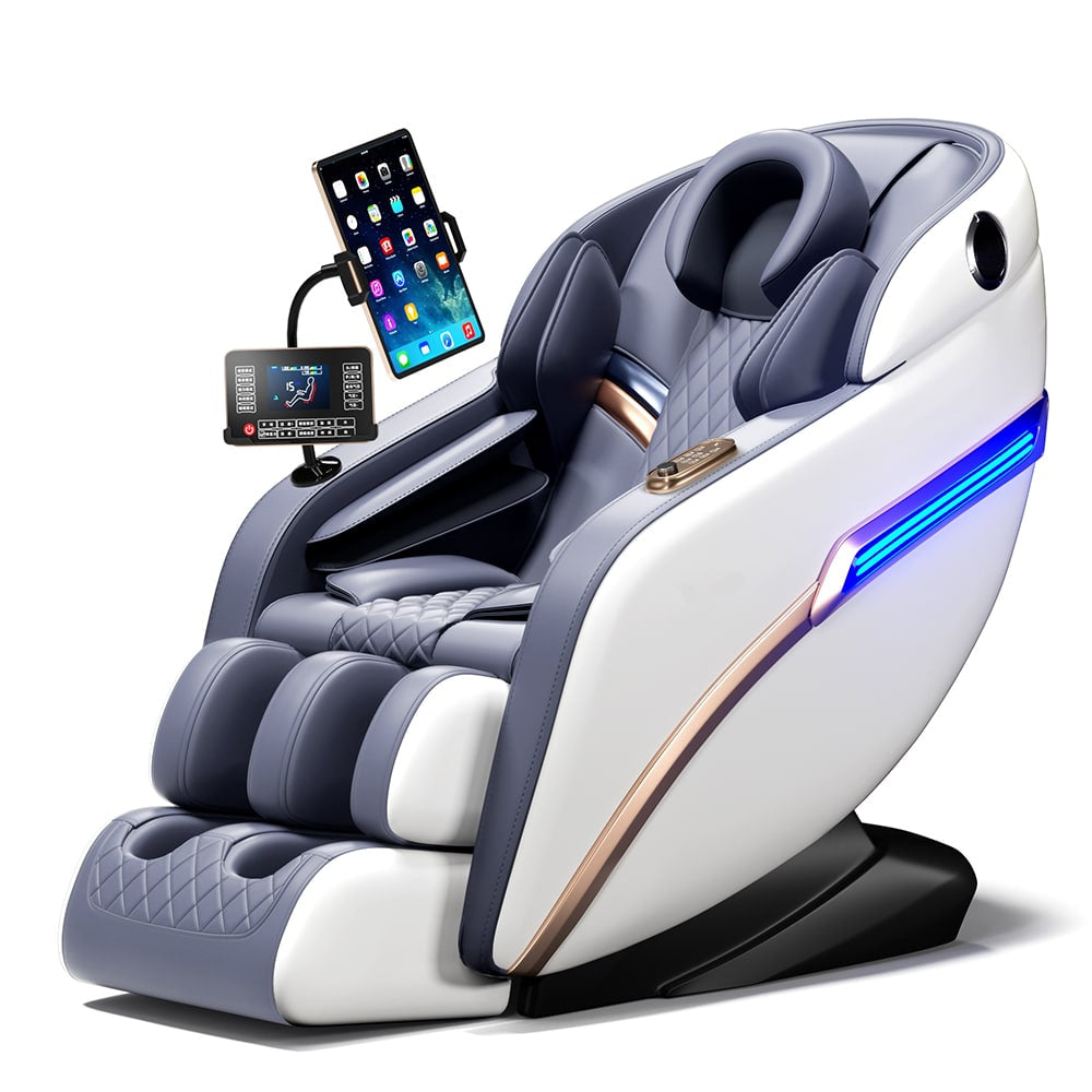 Se Massagestol 4D Pro+ Hvid med Varmeterapi og Stemmekontrol - Model M9 Hvid ✔ Kæmpe udvalg i Satana - Køb online på udsalg og tilbud lige nu ✔ Meget billig fragt og hurtig levering - Varenummer: Satana-1535672 på lager - Udsalg på Sundhed > Dansk Farmaceutisk Industri > Hjerne & hjerte Op til 63% rabat - Kendte mærker på udsalg – over 1.329 brands