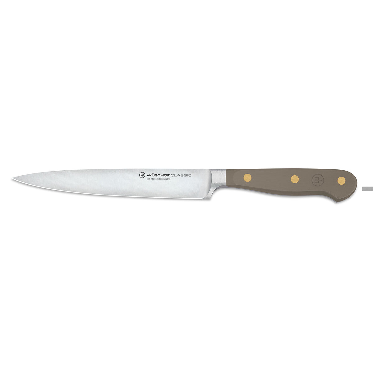 Wüsthof Classic Colour universalkniv med 16 cm klinge i farven Velvet Oyster