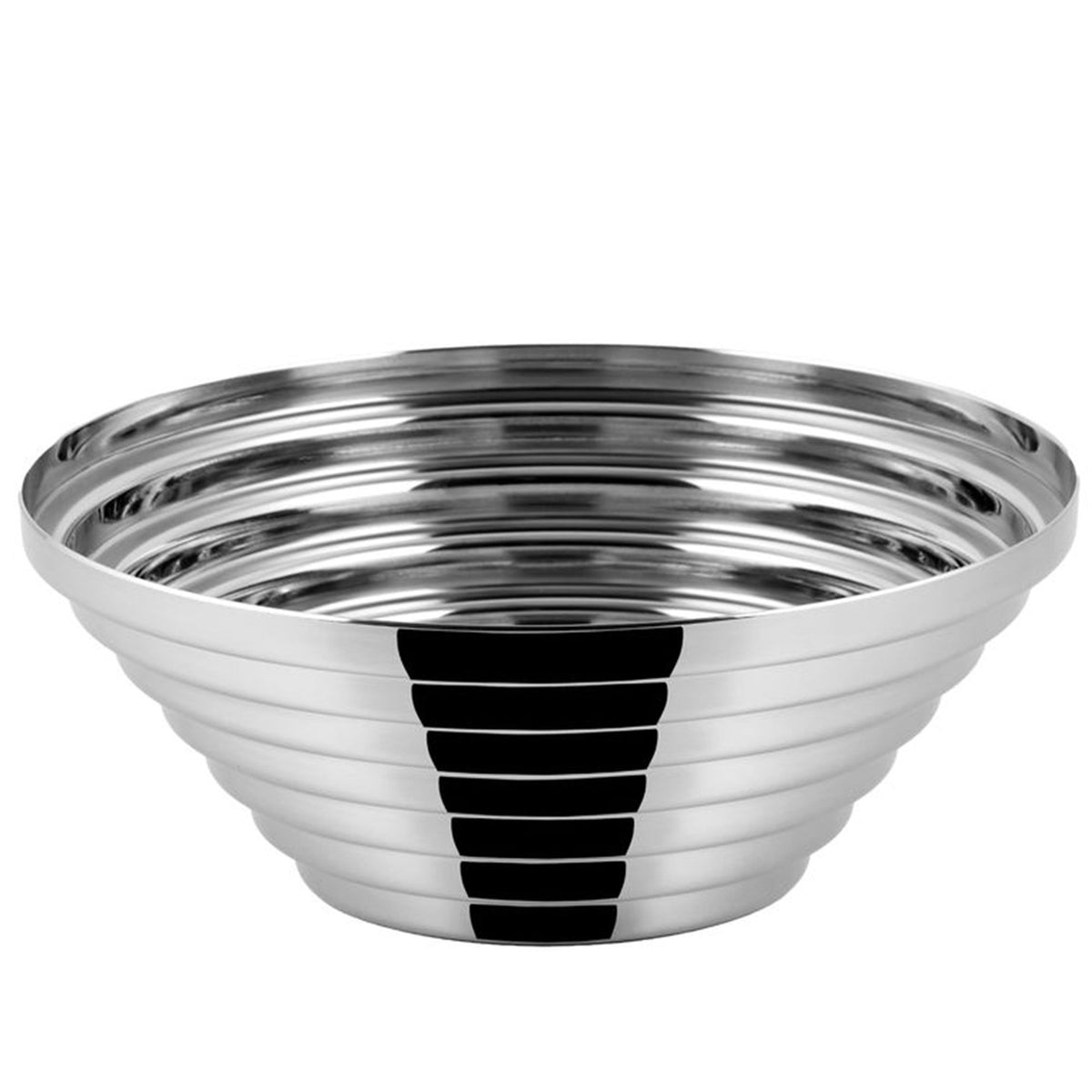 Alessi Maya skål på 20 cm i rustfrit stål af Giulio Confalonieri