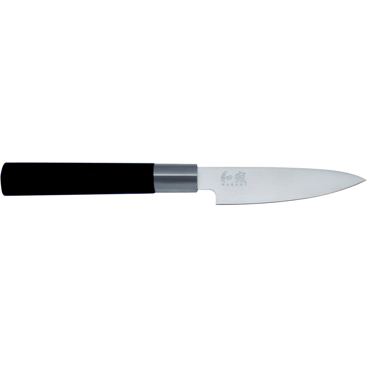 Kai Wasabi Black universalkniv, 10 cm med sort plasthåndtag