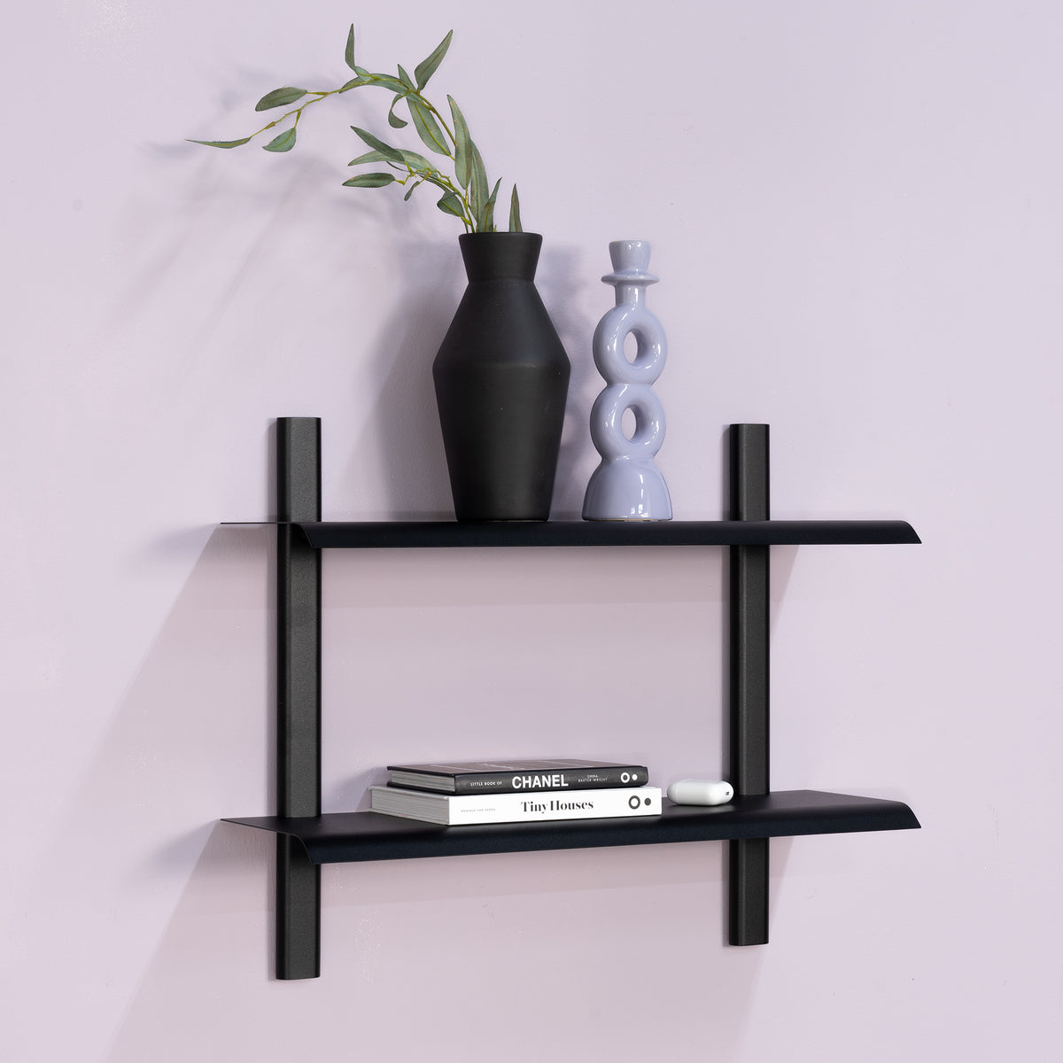 Se Repisa - Dobbelt væghylde i metal, 5 farver, bredde 60 cm. Sort metal ❤ Kæmpe udvalg i 3-nordic - Køb online på udsalg og tilbud lige nu ❤ Super billig fragt og lynhurtig levering - Varenummer: 3-nordic-8806-7321 og barcode / Ean: på lager - Udsalg på Dagligstue - Hylder Store besparelser – op til 71% - Et af Danmarks største udvalg – 2.739+ brands