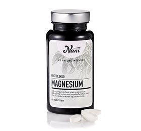 Se Nani Magnesium Food State 60 tab. ✔ Kæmpe udvalg i Nani - Køb online på udsalg og tilbud lige nu ✔ Meget billig fragt og hurtig levering - Varenummer: Helsegrossisten-52358 og 5713258053159 på lager - Udsalg på Sundhed > Energi > Led og knogler Op til 57% rabat - Mere end 1.329 populære mærker på udsalg